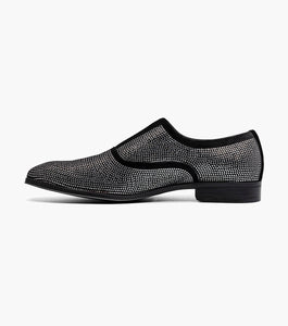 Stacy Adams Starleigh Rhinestone Plain Toe Slip On by Stacy Adams Shoes
