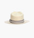 BENNETT FEDORA Toyo Pinch Front Hat