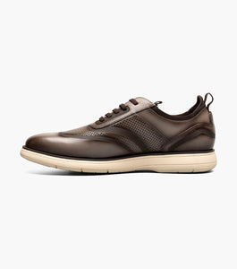 Stacy Adams Edgewood Wingtip Elastic Lace Up by Stacy Adams Shoes