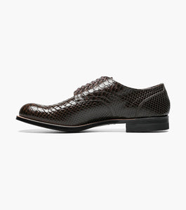 Stacy Adams Madison Anaconda Plain Toe Oxford by Stacy Adams Shoes
