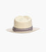 BENNETT FEDORA Toyo Pinch Front Hat