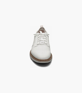 SYNCHRO Plain Toe Elastic Lace Up