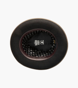 WENTWORTH FEDORA Wool Felt Pinch Front Hat