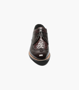 Stacy Adams Dayton Ostrich Wingtip Oxford by Stacy Adams Shoes