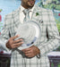 ROCHE 3 Piece Vested Suit