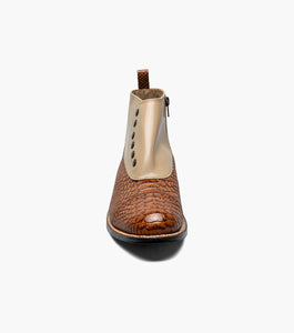 MADISON Spectator Spat Cap Toe Demi Boot