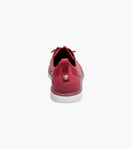 SYNCHRO Plain Toe Elastic Lace Up