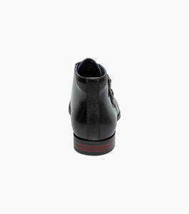 KAIUS Plain Toe Double Monk Strap Boot