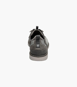 SCANLAN Plain Toe Elastic Lace Up