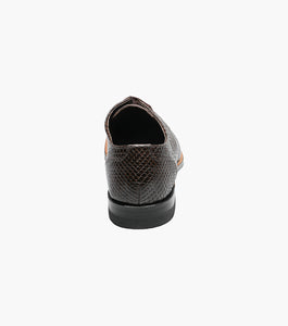 Stacy Adams Madison Anaconda Plain Toe Oxford by Stacy Adams Shoes