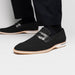 Zelli Meo 3 Suede and Crocodile Penny Loafers in Black