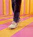 EVERIDGE Plain Toe Elastic Lace Up