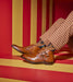 KAIUS Plain Toe Double Monk Strap Boot