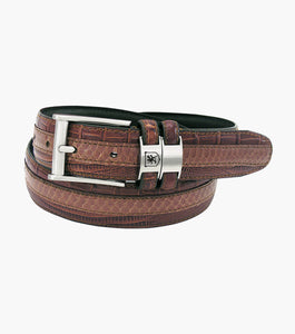 MAES XL Genuine Leather Embossed Belt