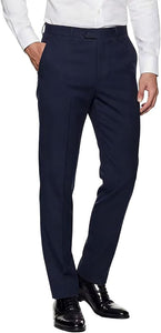 Mens Expandable Waist Business Casual Dress Pants