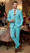 Aqua Color Suit