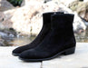 Corrente 1547 Suede Slip-On Boot - Black - Black - Size 13