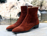 Corrente 1547 Suede Slip-On Boot - Tabac - Tabac - Size 13