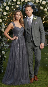 Men’s Peaky Blinder Light Grey Tweed Suit with Vest – Classic Three Piece Formal Suit, Vintage Wedding Business Outfit