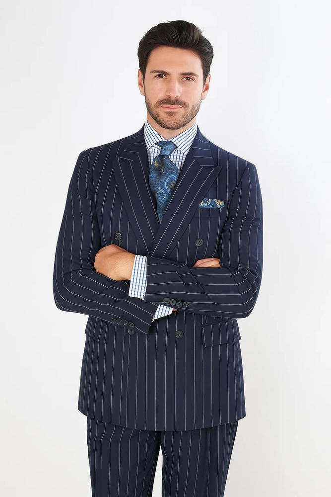 1920s Pinstripe Suit