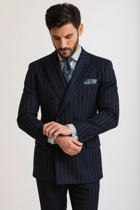 1920s Pinstripe Suit
