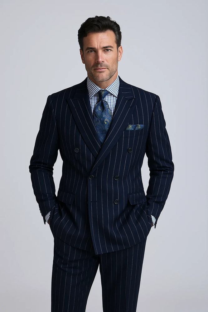 1920s Pinstripe Suit