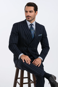 1920s Pinstripe Suit
