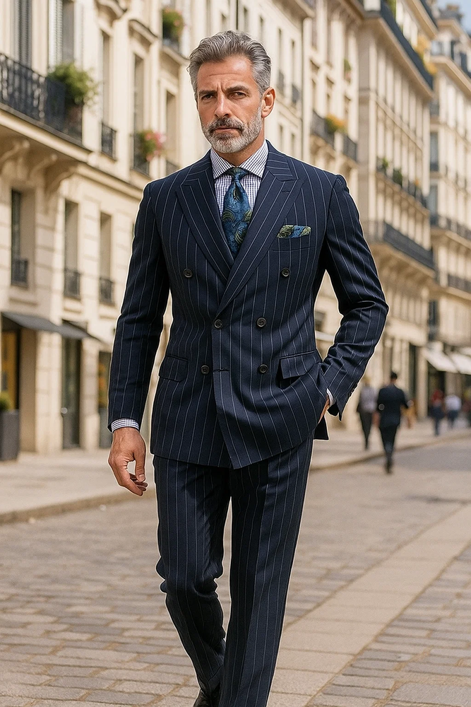 1920s Pinstripe Suit