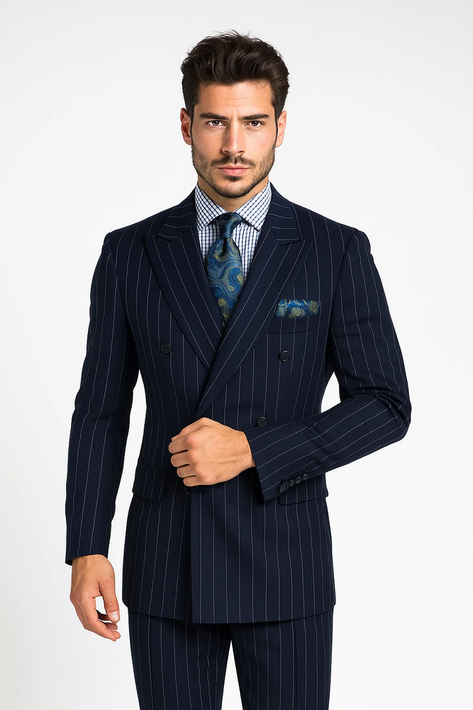 1920s Pinstripe Suit