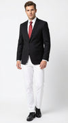 Black and White Blazer Mens