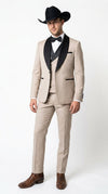 Beige Tuxedo