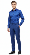 royal blue dress shirt