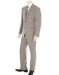 Linen Suit - Mens Summer Suits in  Tan  Color - Beach Wedding - Men's Tuxedo USA