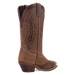 Laredo Coyote Creek Wide Calf Leather Boot - Rich Brown