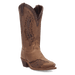 Laredo Coyote Creek Wide Calf Leather Boot - Rich Brown