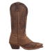 Laredo Coyote Creek Wide Calf Leather Boot - Rich Brown