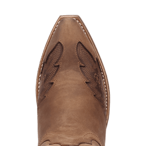 Laredo Coyote Creek Wide Calf Leather Boot - Rich Brown