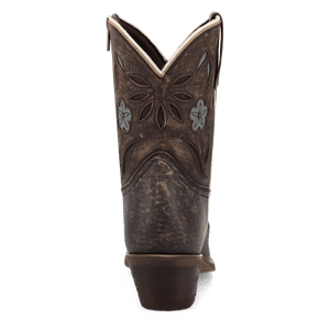 WILD PETAL LEATHER BOOTIE