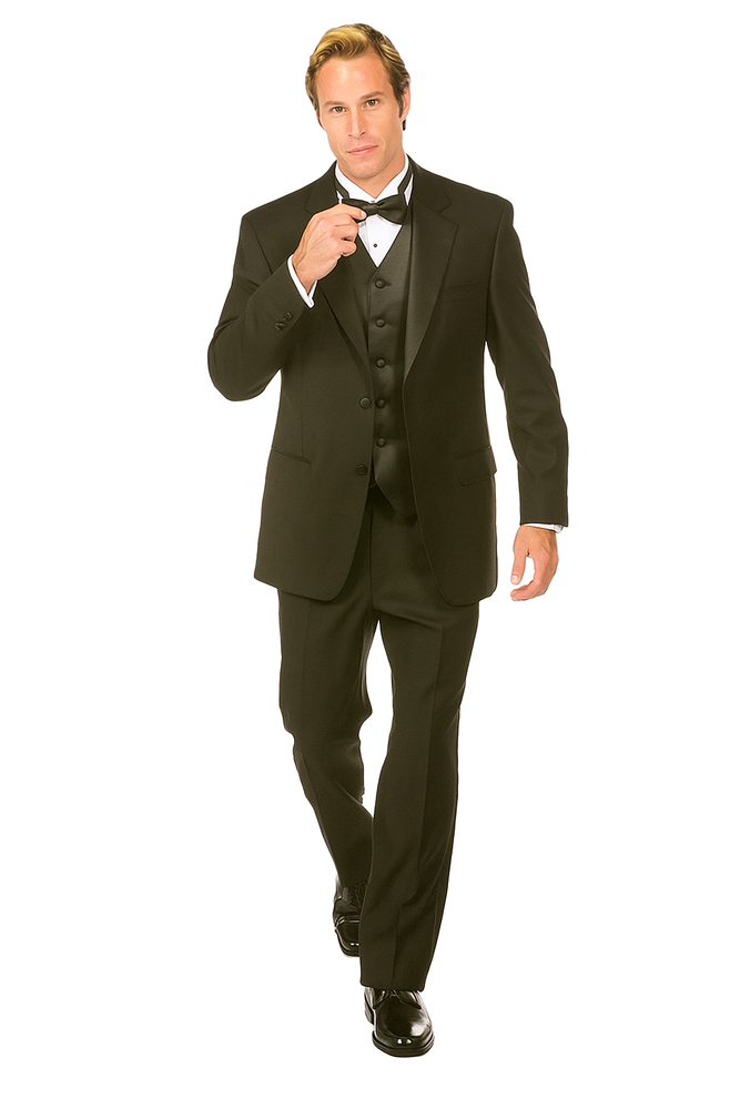 Black Tuxedo by Giorgio Fiorelli 2 Button Adjustable