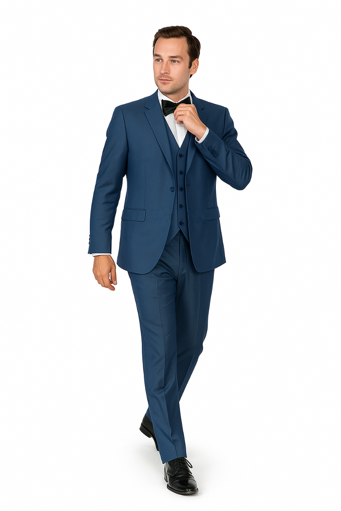 Oscar Tuxedo Sharkskin Gray or Blue by Giorgio Fiorelli