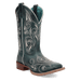 SPURRED LEATHER BOOT