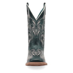 SPURRED LEATHER BOOT
