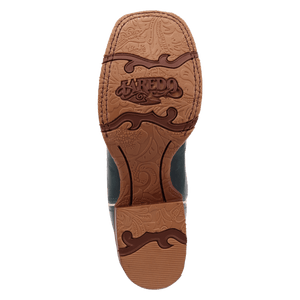 SPURRED LEATHER BOOT
