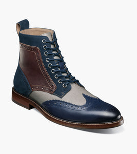 FINNEGAN Wingtip Lace Up Boot