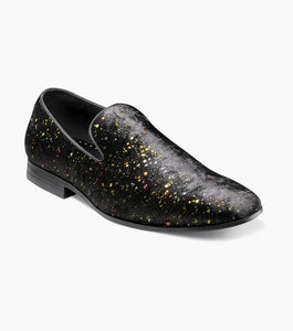 Stacy Adams Stellar Plain Toe Glitter Slip On by Stacy Adams Shoes