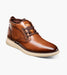 EASTMONT Plain Toe Elastic Lace Chukka Boot