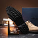Zelli Campo Suede Goatskin / Wax Lace-up Shoes Oak (26-224-OAK)