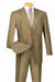 Monte Carlo Collection - Regular Fit 2 Piece 2 Button Textured Weave In Taupe