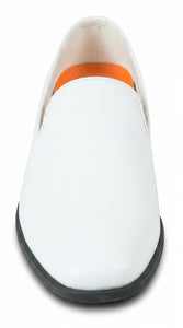 Men’s White Plain Toe Slip On Loafer Dress Shoes – Classic Formal Lightweight Shoes for Wedding, Party and Business Wear