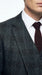Men's Thomas Shelby Dark Grey Plaid 3-Piece Suit – Peaky Blinders 1920s Vintage Tweed-Style Wedding Suit with Matching Vest & Pants